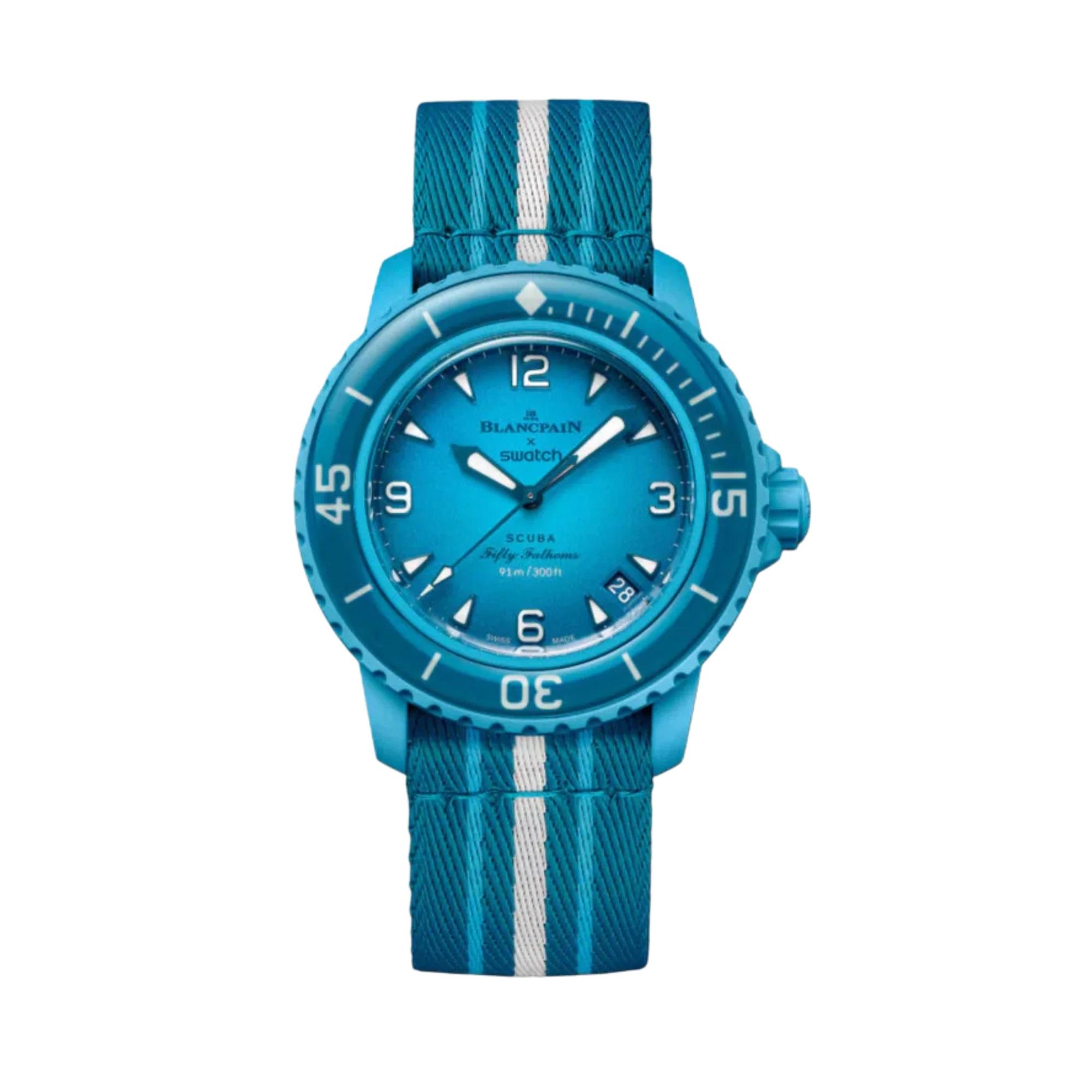 Swatch X Blancpain BLUE LAGOON
