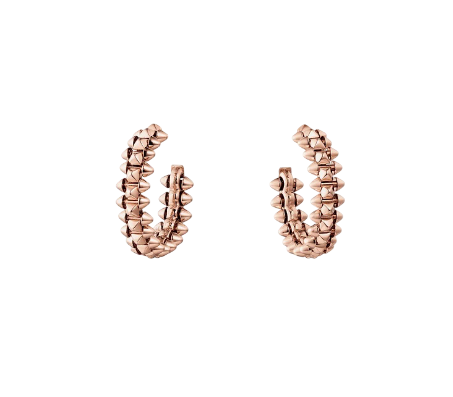 Clash de Cartier hoop earrings, small model